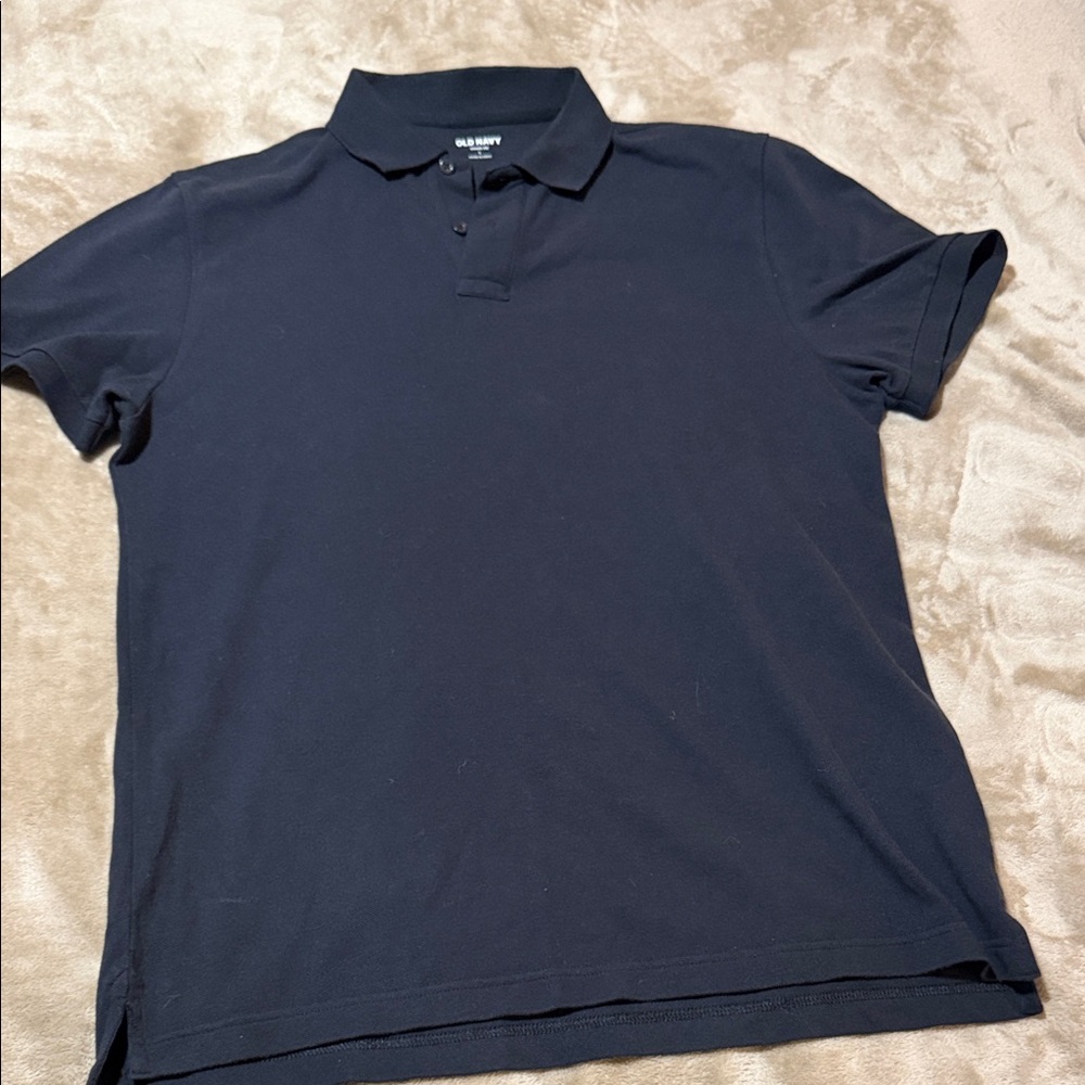 Old Navy Men’s Black Polo Shirt